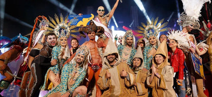 Carroza en el Carnaval de Las Palmas y Maspalomas - 2025